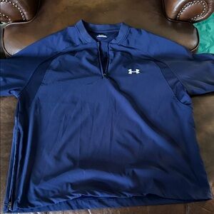 Under Armour Men's Blue Half-Zip Sweatshirt